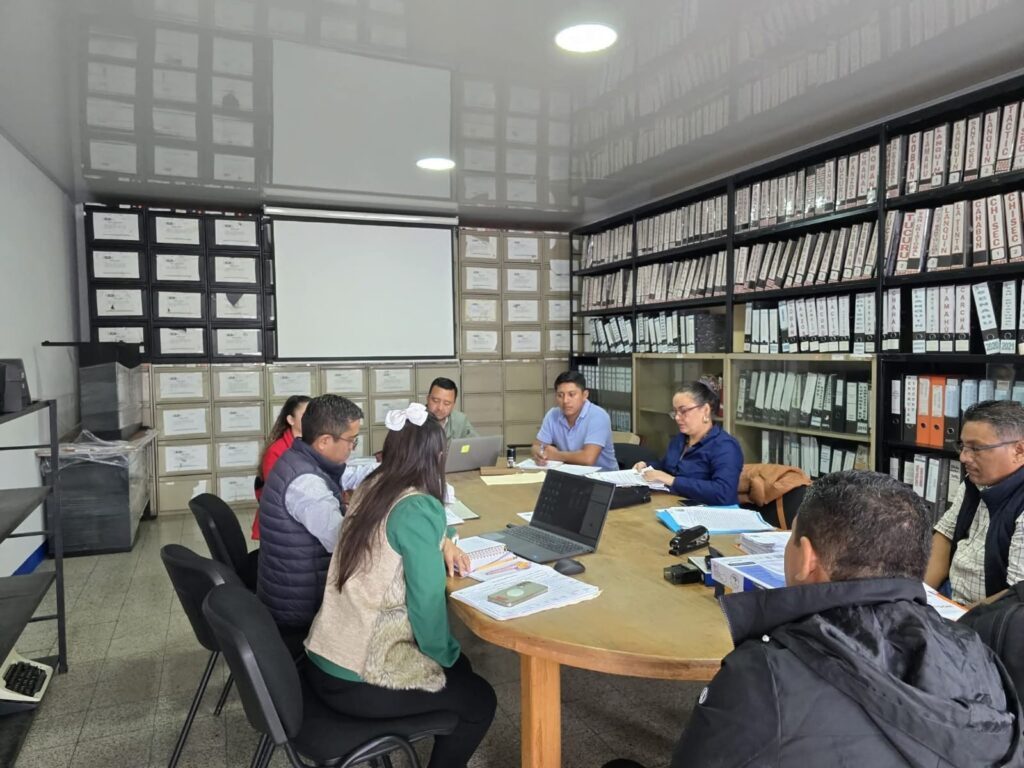 Mesa Técnica con el equipo técnico de la municipalidad de Santa Catalina la Tinta, Alta Verapaz