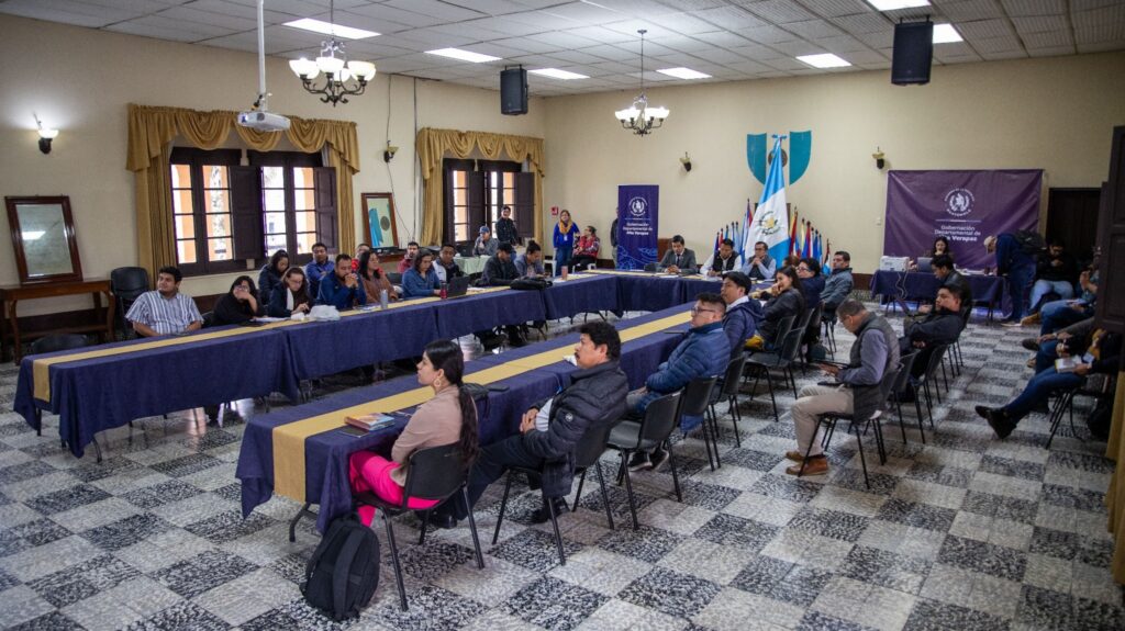 Reunión de Jefes Institucionales Organizada por la Unidad Técnica Departamental